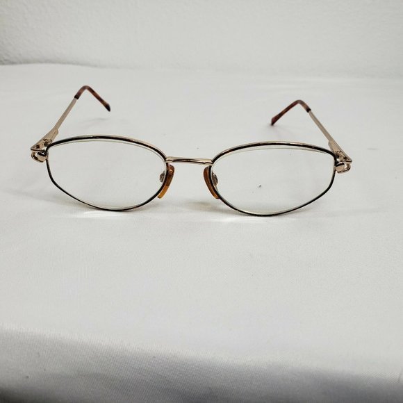 Womens‎  Eyeglass Frames Jackie by Bobby Brooks Gold Rimmed - Picture 7 of 11